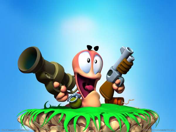 Worms 3D wallpaper or background