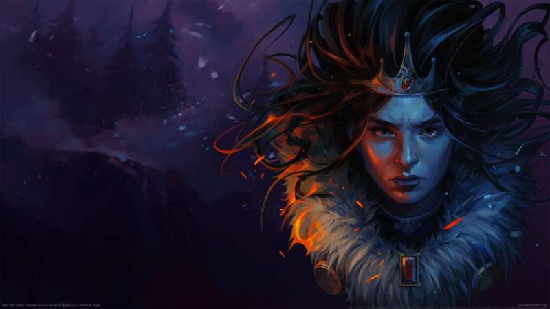 Yes, Your Grace: Snowfall wallpaper or background