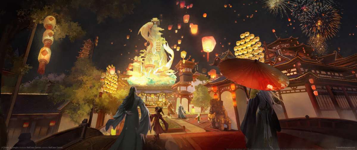 A Dream of Jianghu ultrawide wallpaper or background 01