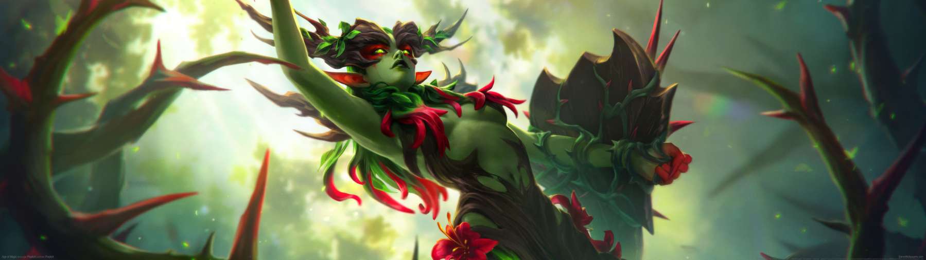 Age of Magic superwide wallpaper or background 03