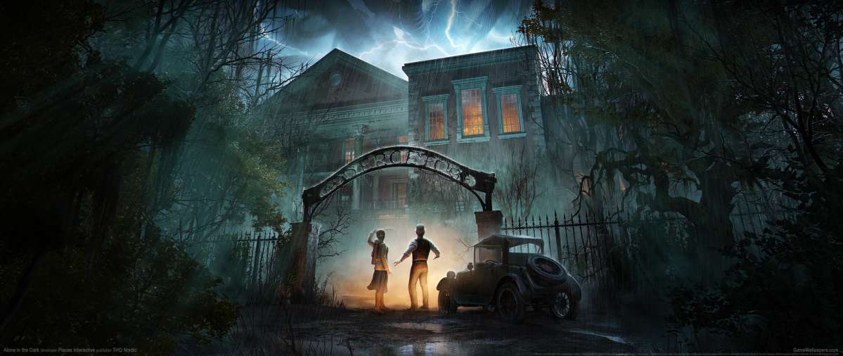 Alone in the Dark 2022 ultrawide wallpaper or background 01