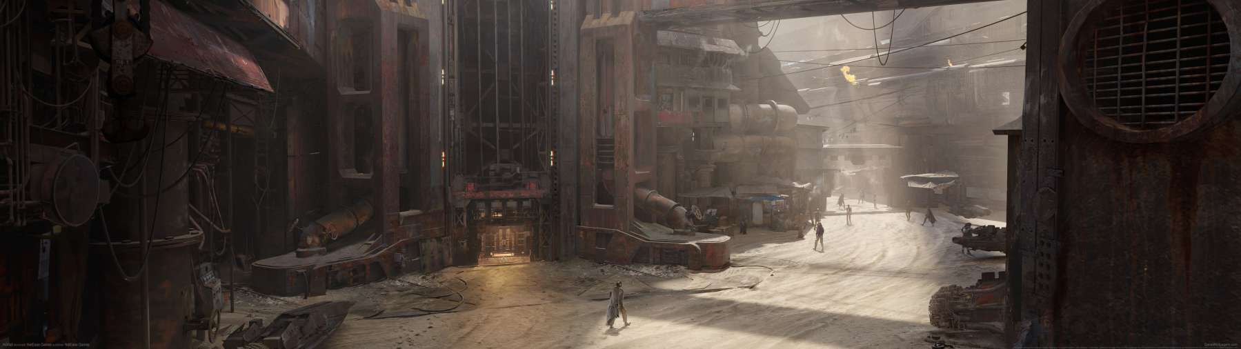 Ashfall superwide wallpaper or background 03