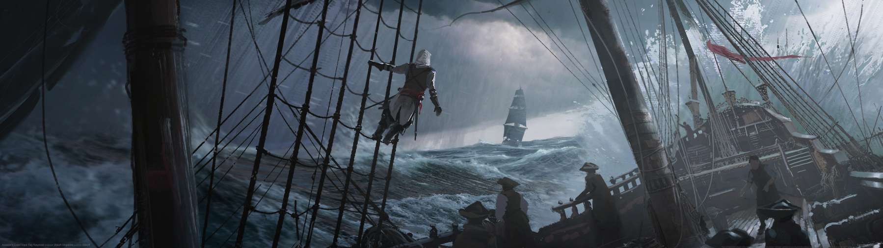 Assassin's Creed: Black Flag Resynced superwide wallpaper or background 11