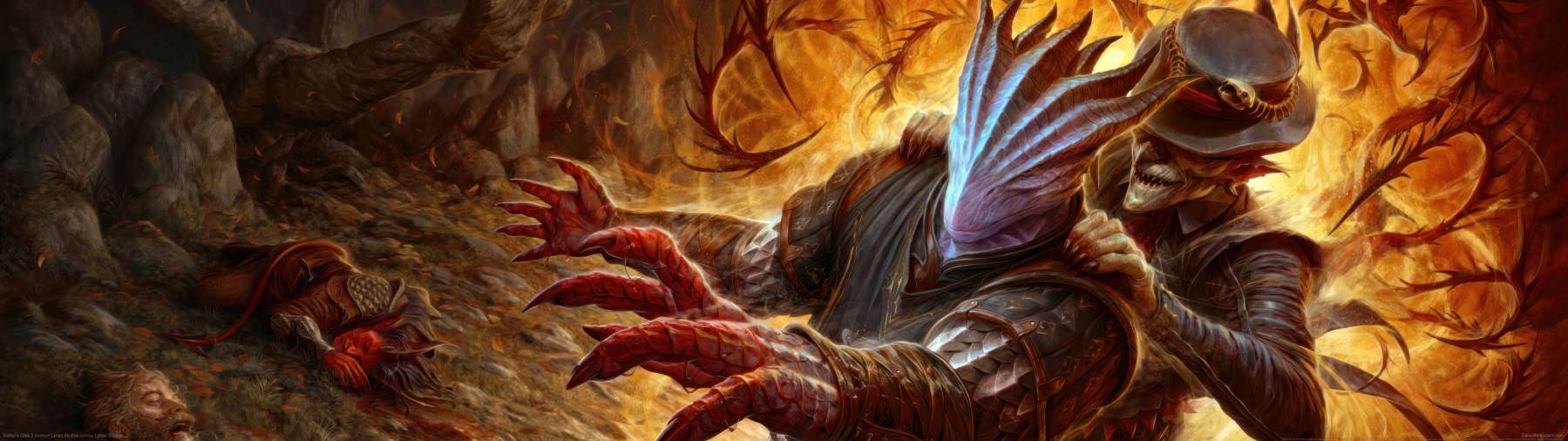 Baldur's Gate 3 superwide wallpaper or background 02