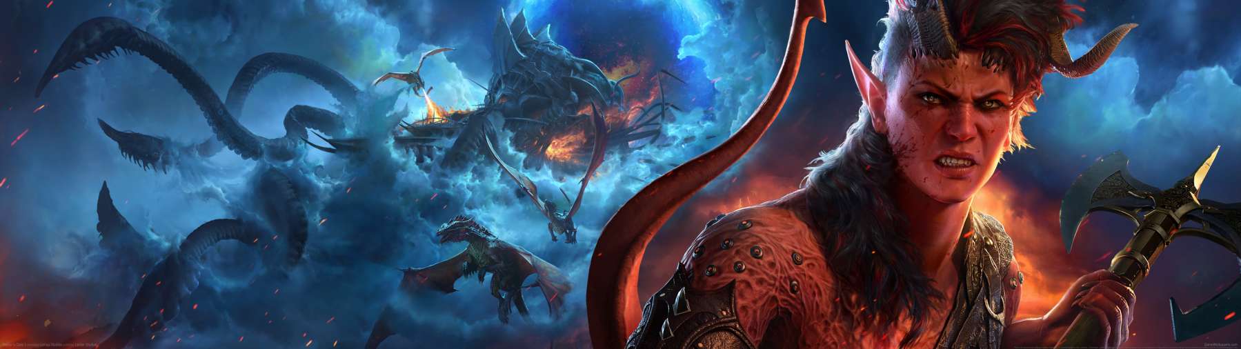 Baldur's Gate 3 superwide wallpaper or background 06