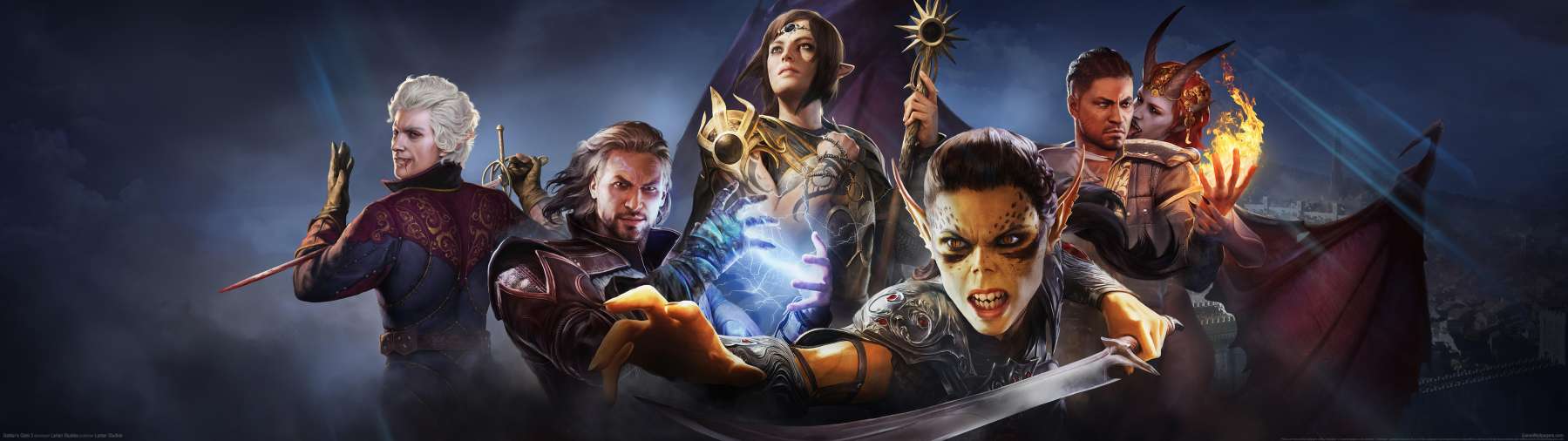Baldur's Gate 3 superwide wallpaper or background 08