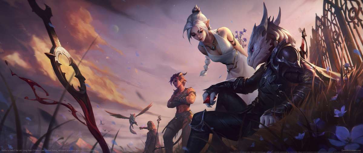 Baldur's Gate 3 fan art wallpaper or background