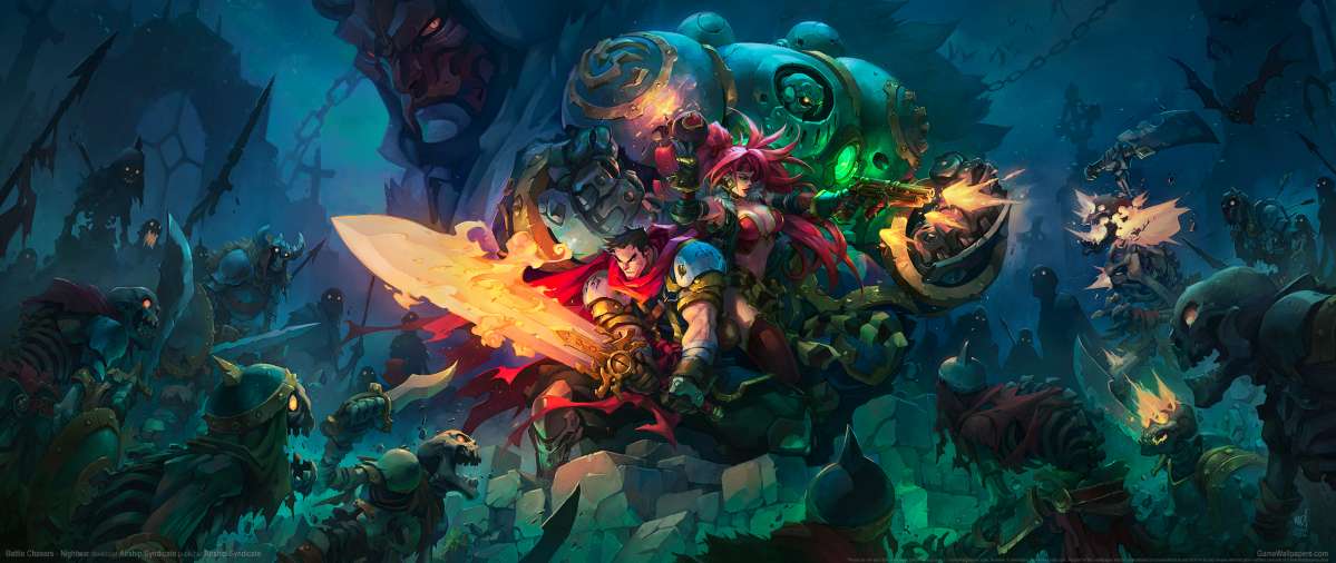 Battle Chasers - Nightwar wallpaper or background
