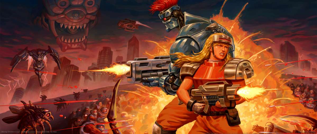 Blazing Chrome wallpaper or background