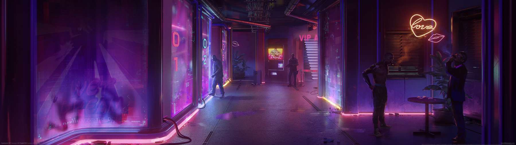 Cyberpunk 2077 superwide wallpaper or background 57