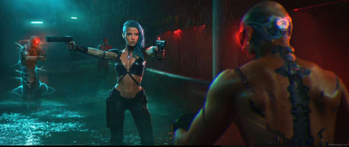 Cyberpunk 2077 fan art wallpaper or background