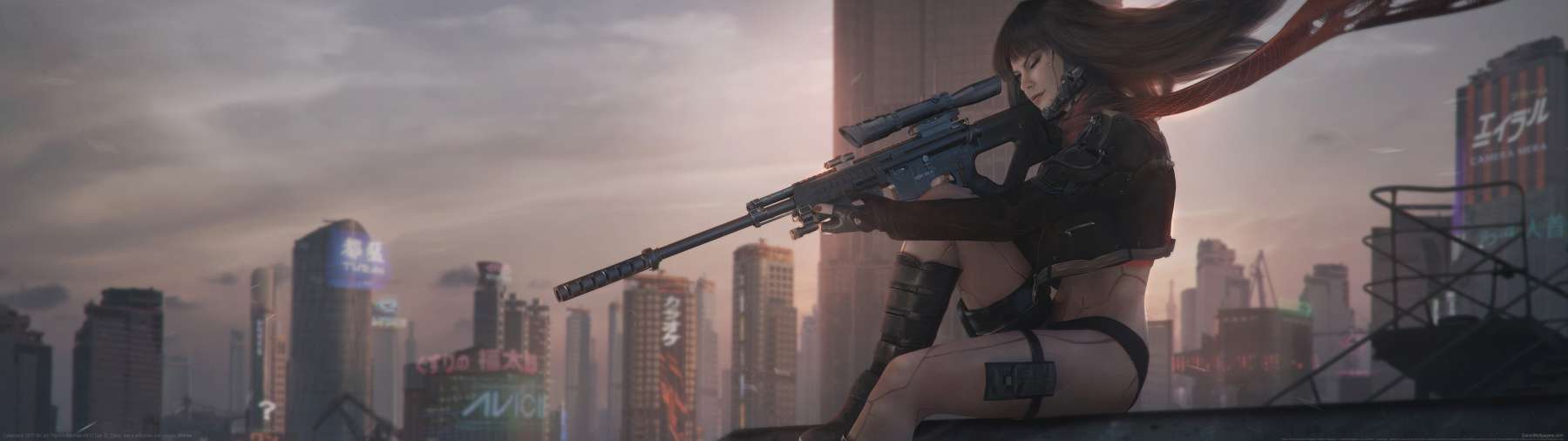 Cyberpunk 2077 fan art wallpaper or background