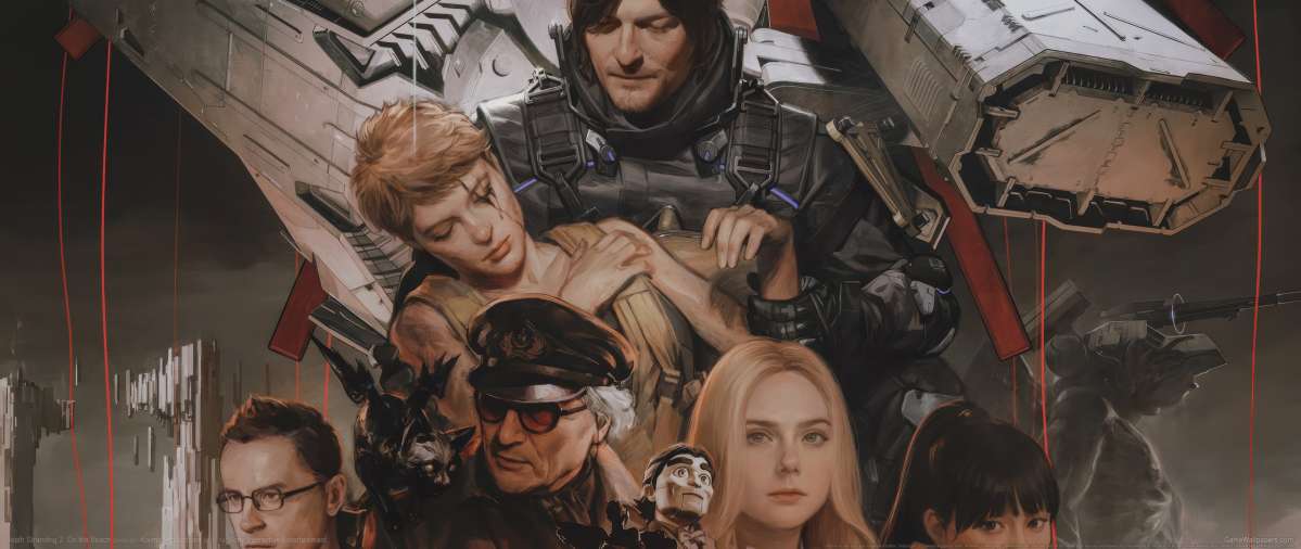 Death Stranding 2: On the Beach ultrawide wallpaper or background 01