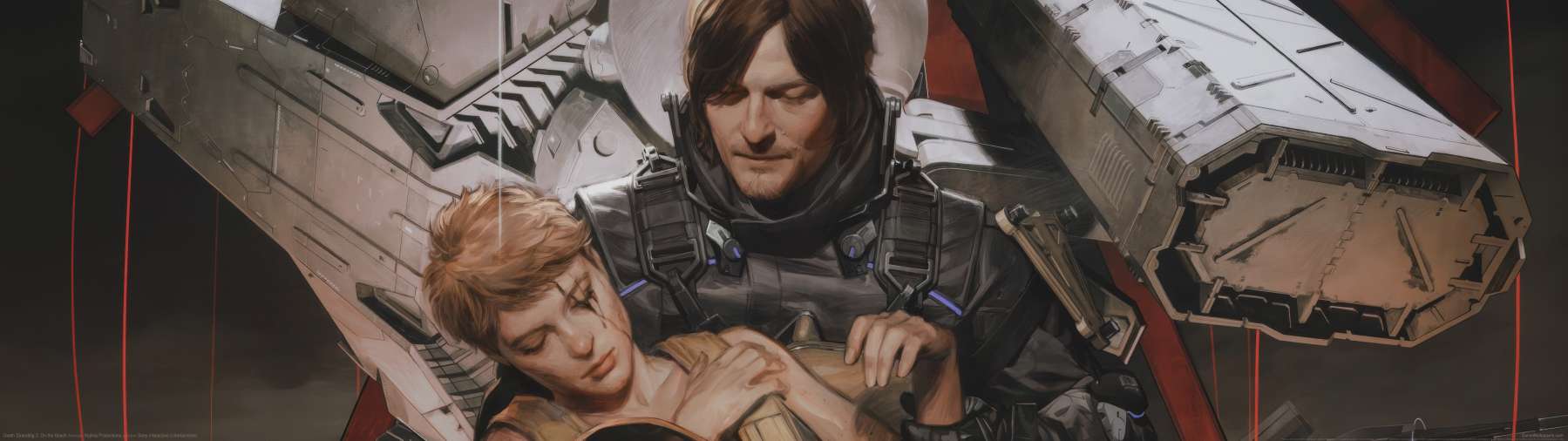 Death Stranding 2: On the Beach superwide wallpaper or background 01
