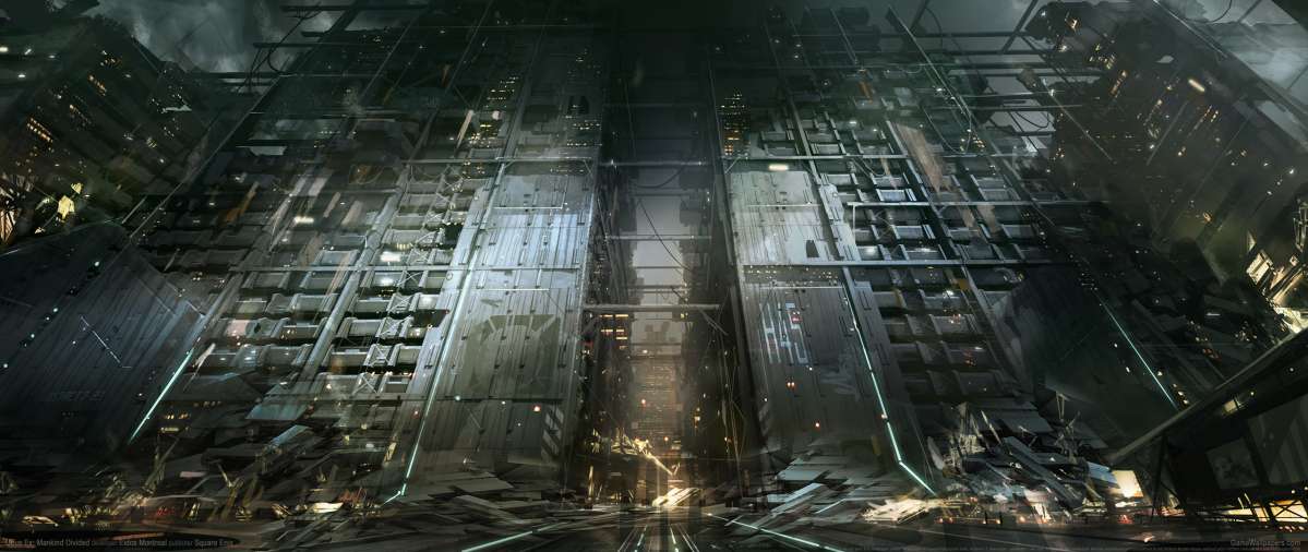 Deus Ex: Mankind Divided ultrawide wallpaper or background 02