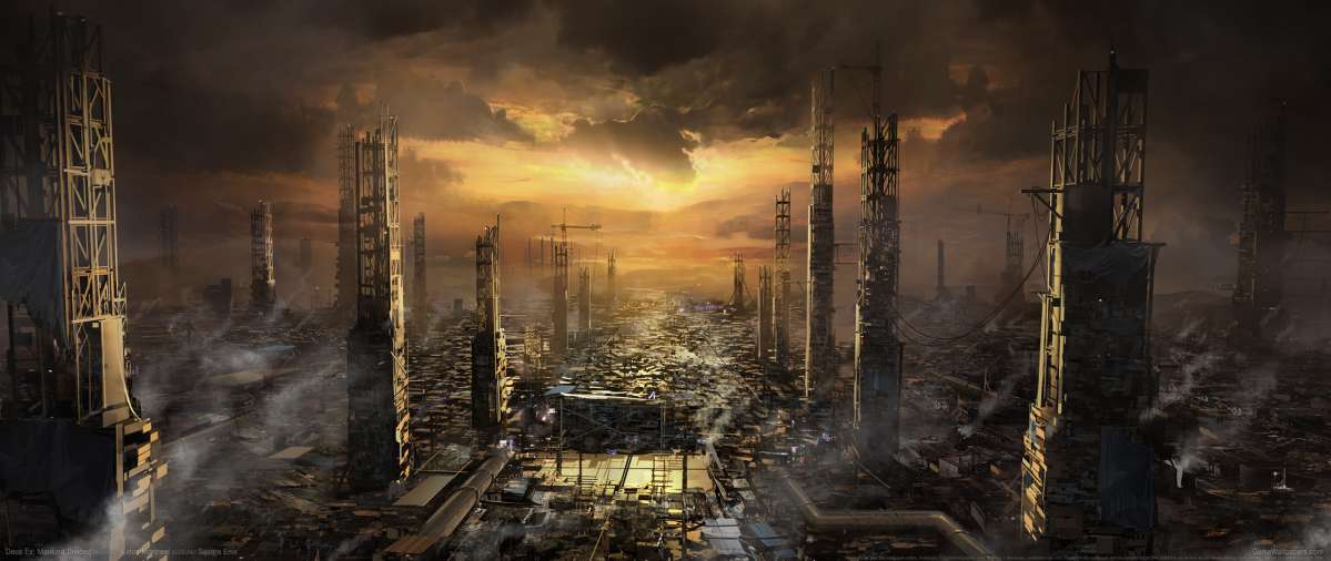 Deus Ex: Mankind Divided ultrawide wallpaper or background 03