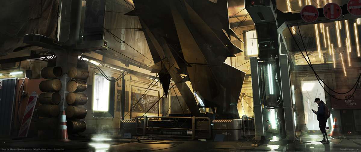 Deus Ex: Mankind Divided ultrawide wallpaper or background 05