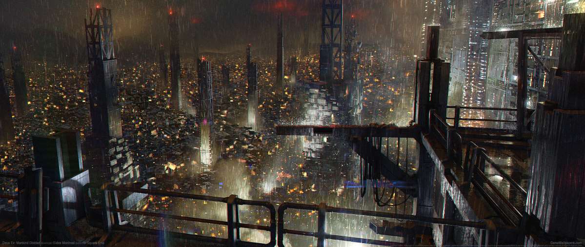 Deus Ex: Mankind Divided ultrawide wallpaper or background 09