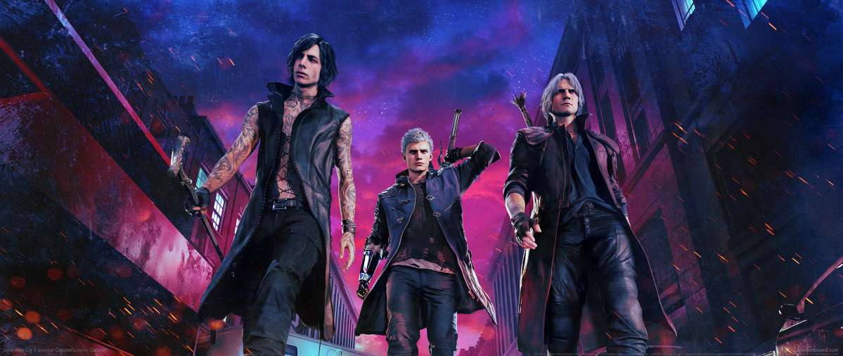 Devil May Cry 5 ultrawide wallpaper or background 01