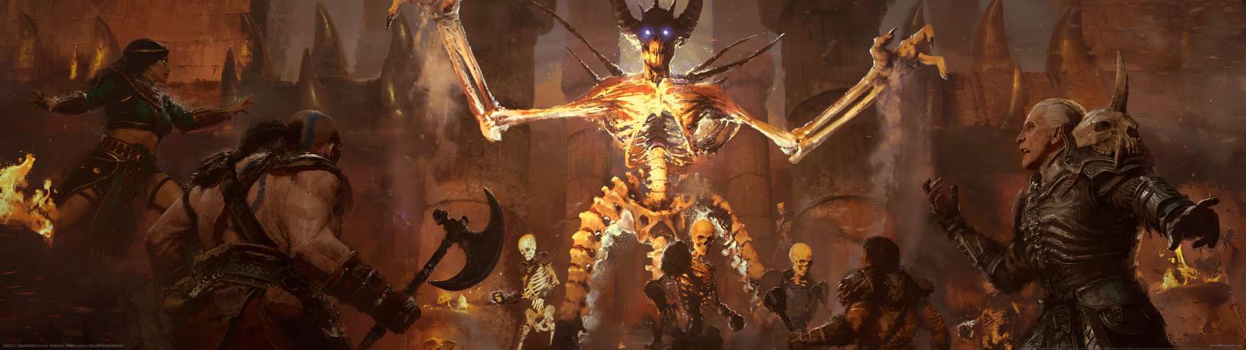 Diablo 2: Resurrected superwide wallpaper or background 04