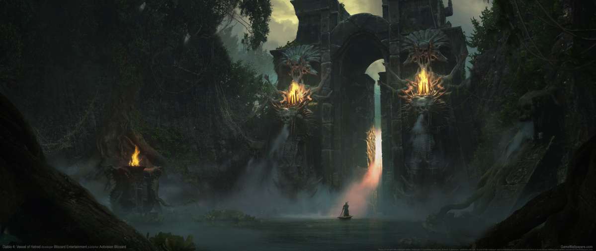 Diablo 4: Vessel of Hatred ultrawide wallpaper or background 01