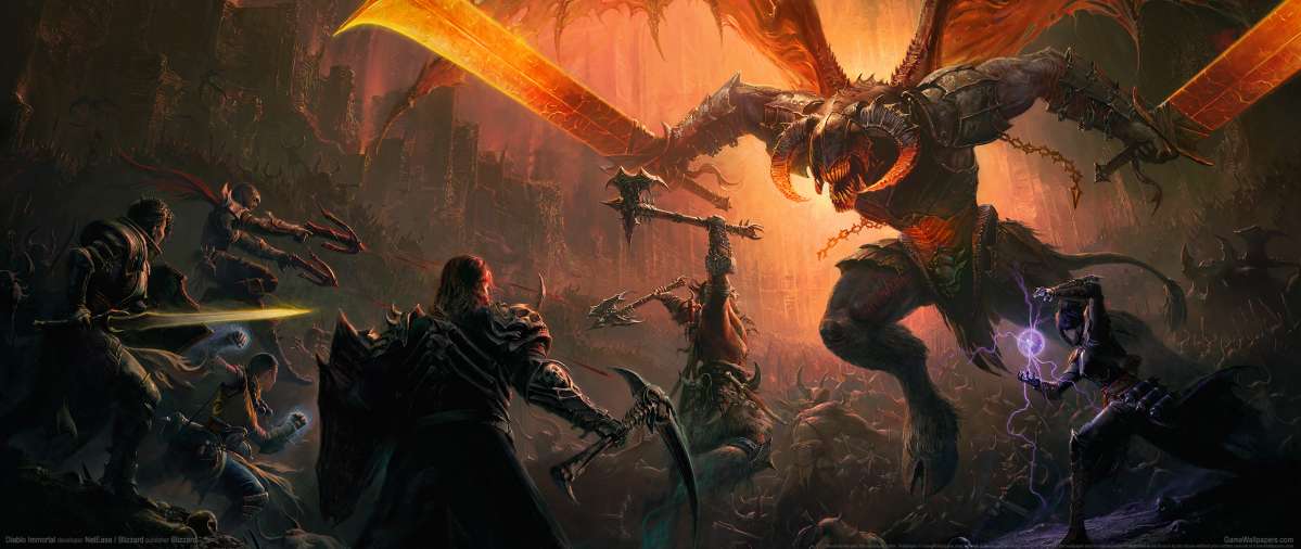 Diablo Immortal ultrawide wallpaper or background 07
