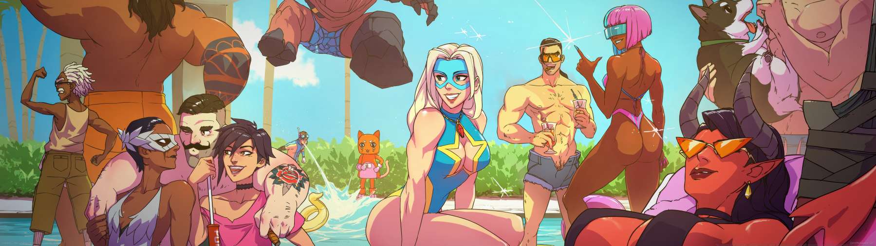 Dispatch superwide wallpaper or background 01