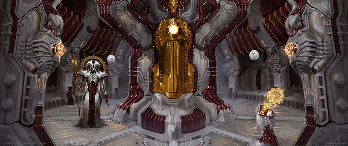 Doom Eternal ultrawide wallpaper or background 17