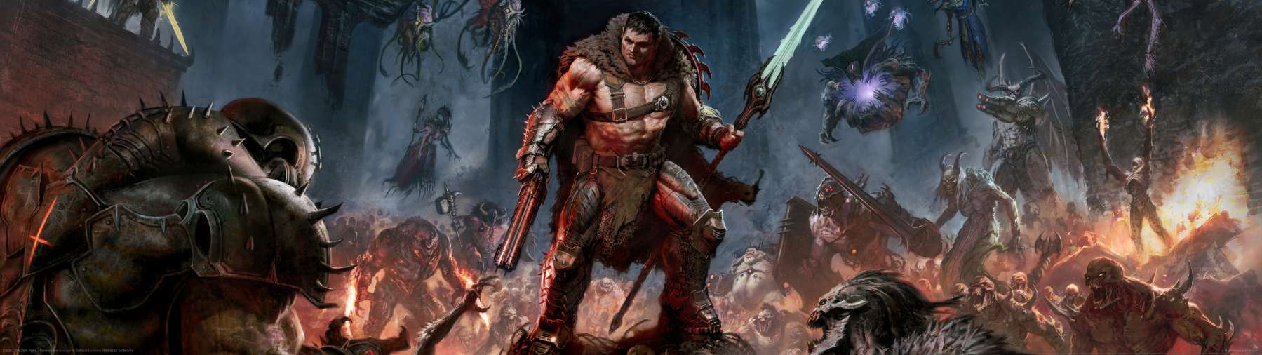 Doom: The Dark Ages - Revelations superwide wallpaper or background 01