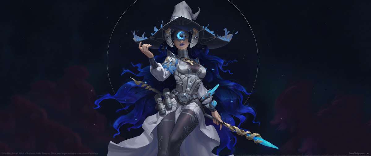 Elden Ring fan art ultrawide wallpaper or background 16