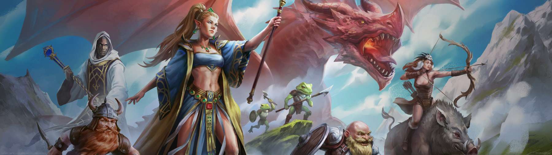 EverQuest Legends superwide wallpaper or background 01