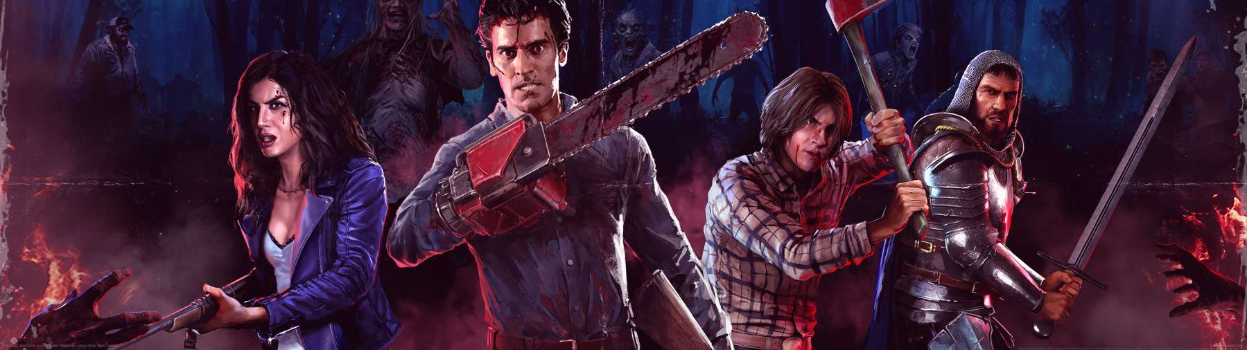 Evil Dead: The Game superwide wallpaper or background 01