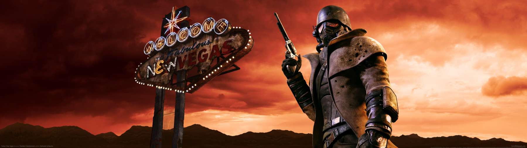 Fallout: New Vegas superwide wallpaper or background 01