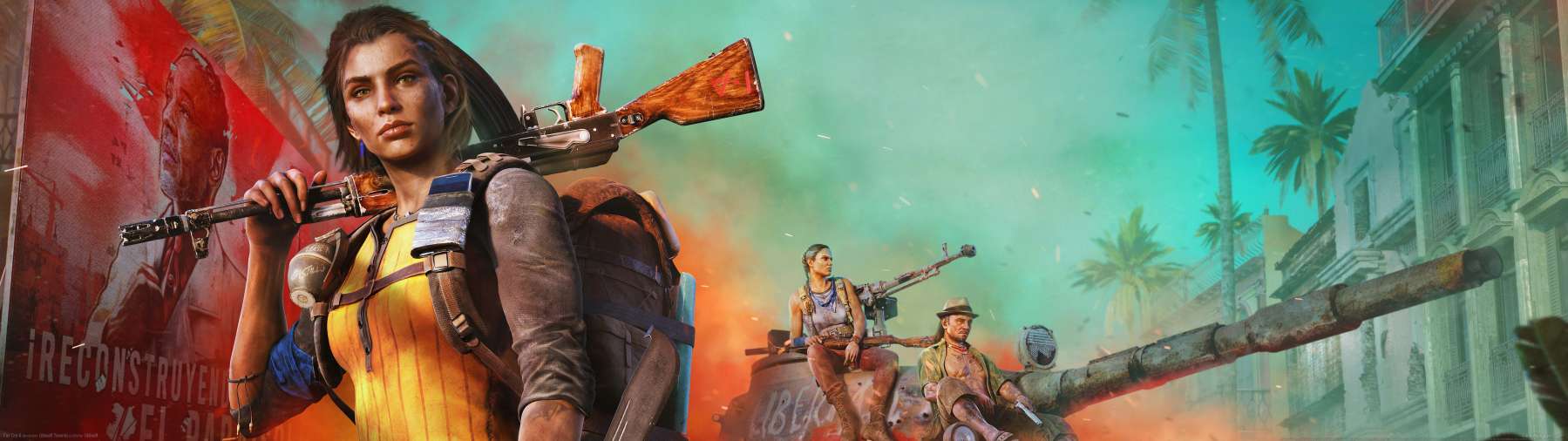 Far Cry 6 superwide wallpaper or background 04
