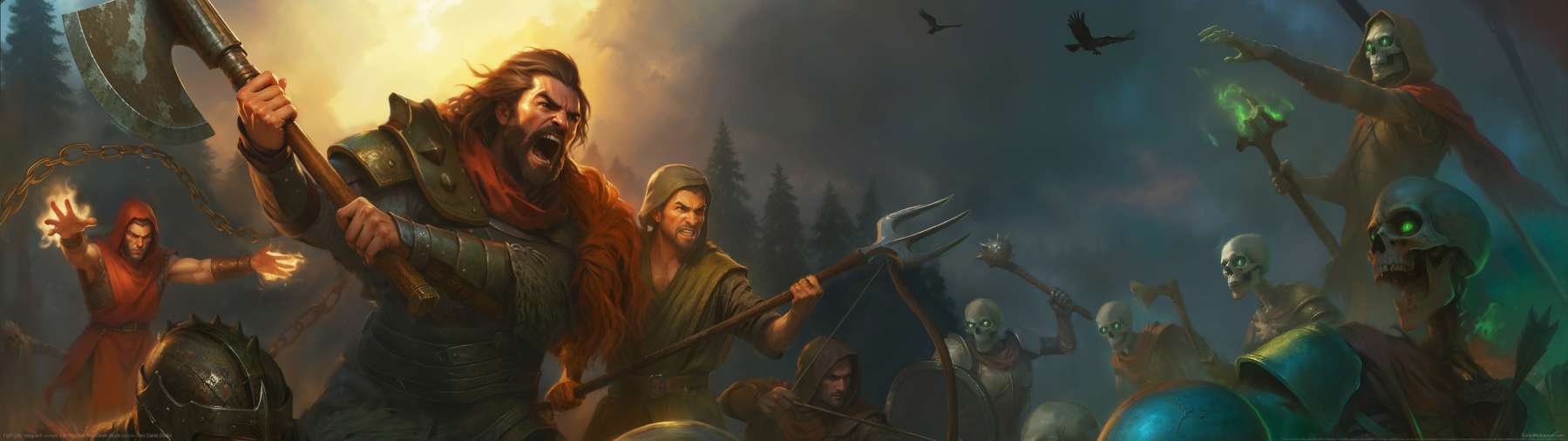 Fight Life: Vanguard superwide wallpaper or background 01