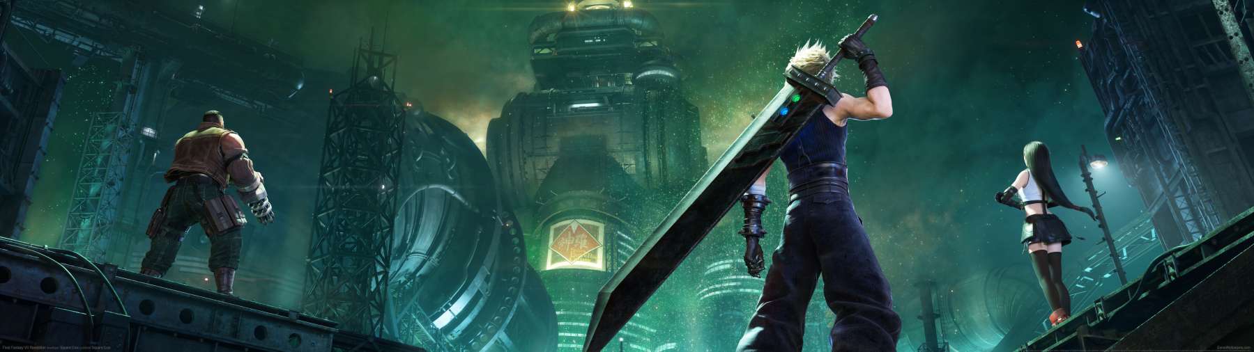 Final Fantasy VII Revelation superwide wallpaper or background 01