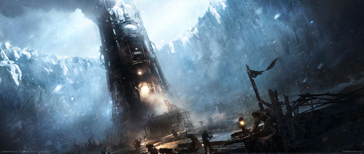 Frostpunk ultrawide wallpaper or background 01