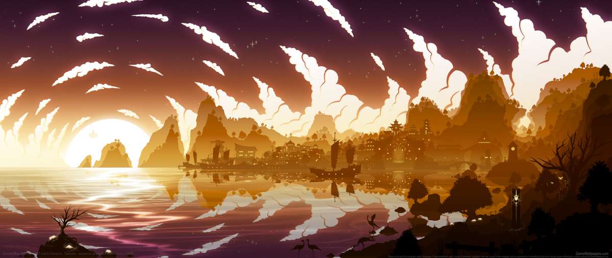 Genshin Impact fan art ultrawide wallpaper or background 01