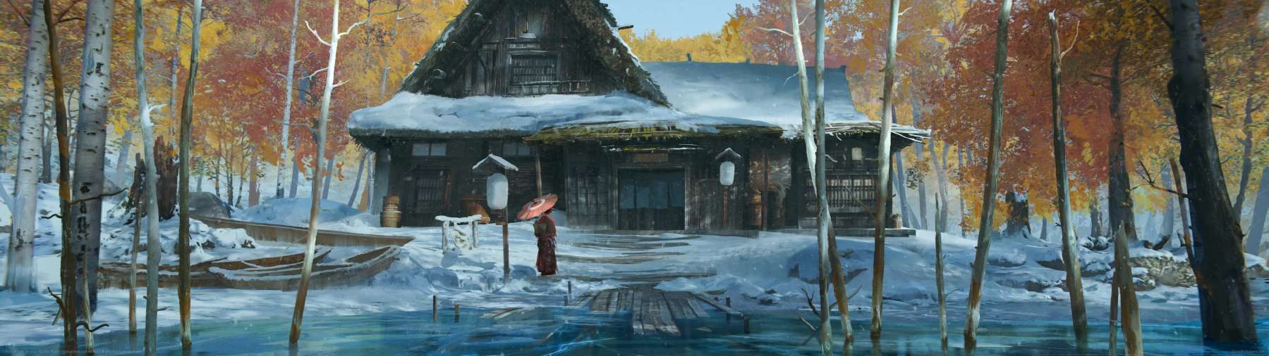 Ghost of Yotei wallpaper or background