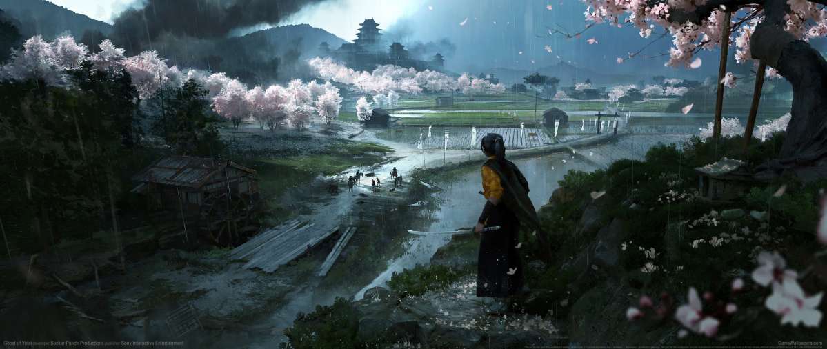 Ghost of Yotei ultrawide wallpaper or background 05