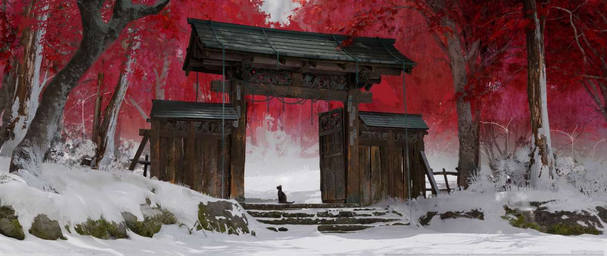 Ghost of Yotei wallpaper or background