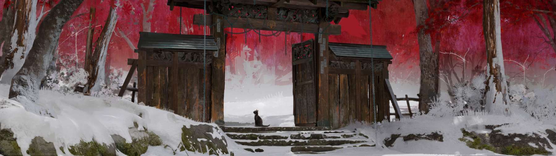 Ghost of Yotei wallpaper or background