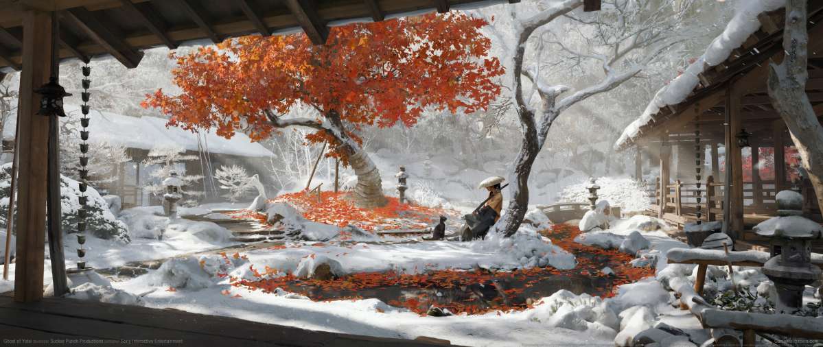 Ghost of Yotei wallpaper or background