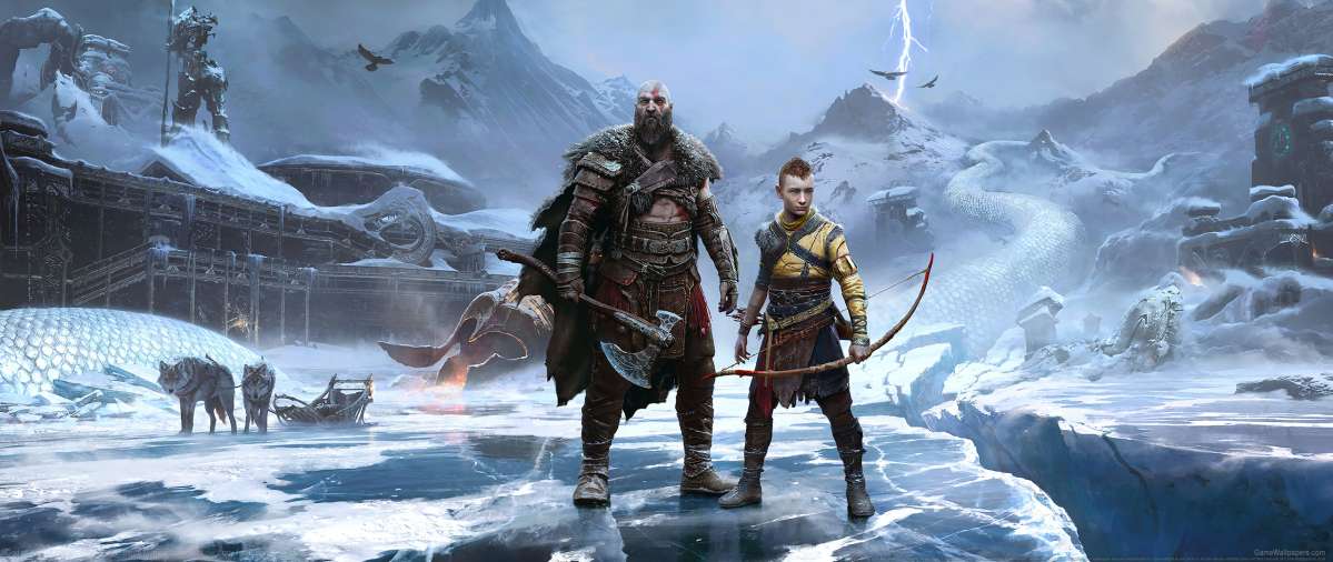 God of War: Ragnarok ultrawide wallpaper or background 01