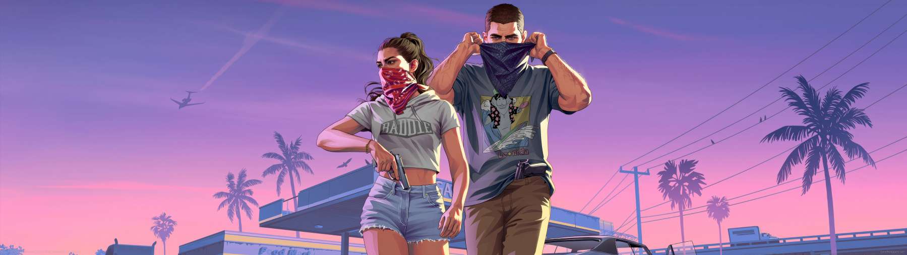 Grand Theft Auto 6 superwide wallpaper or background 07