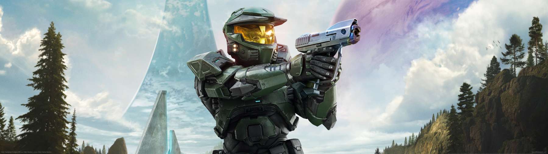 Halo: Campaign Evolved superwide wallpaper or background 03