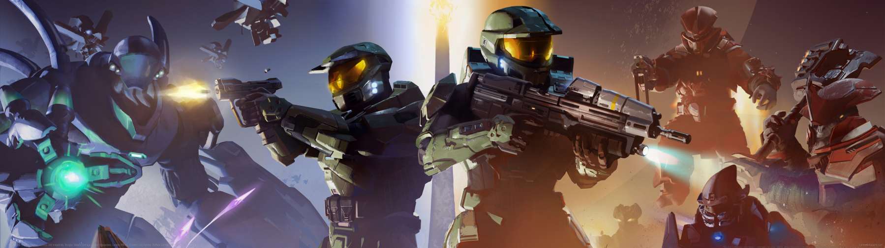 Halo: The Master Chief Collection superwide wallpaper or background 03