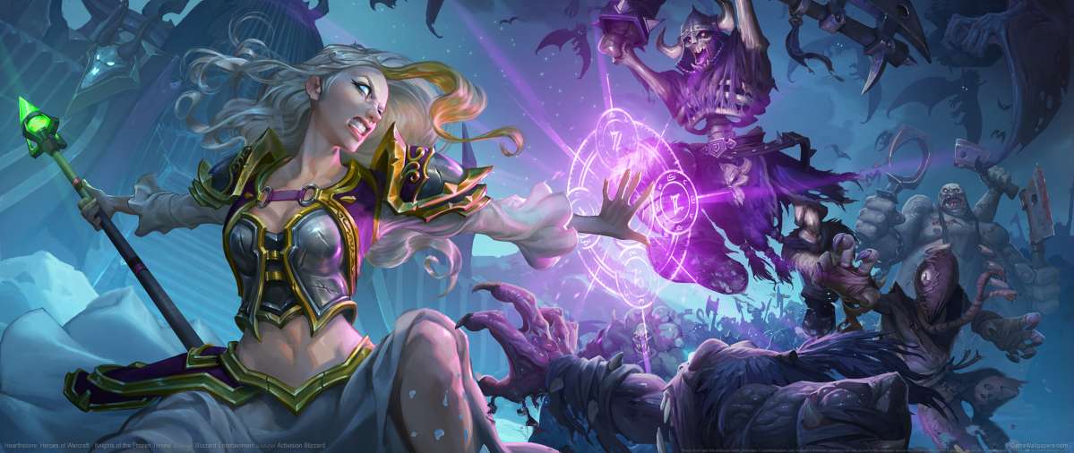 Hearthstone: Heroes of Warcraft - Knights of the Frozen Throne wallpaper or background