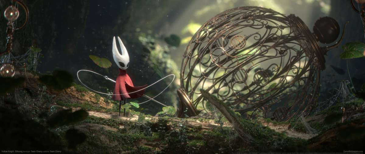 Hollow Knight: Silksong fan art ultrawide wallpaper or background 01