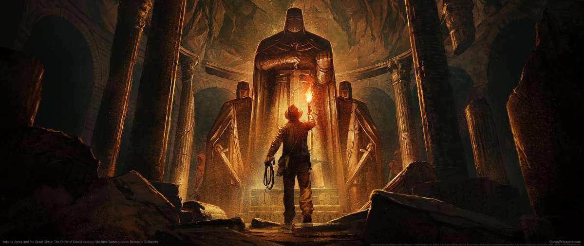 Indiana Jones and the Great Circle: The Order of Giants ultrawide wallpaper or background 01